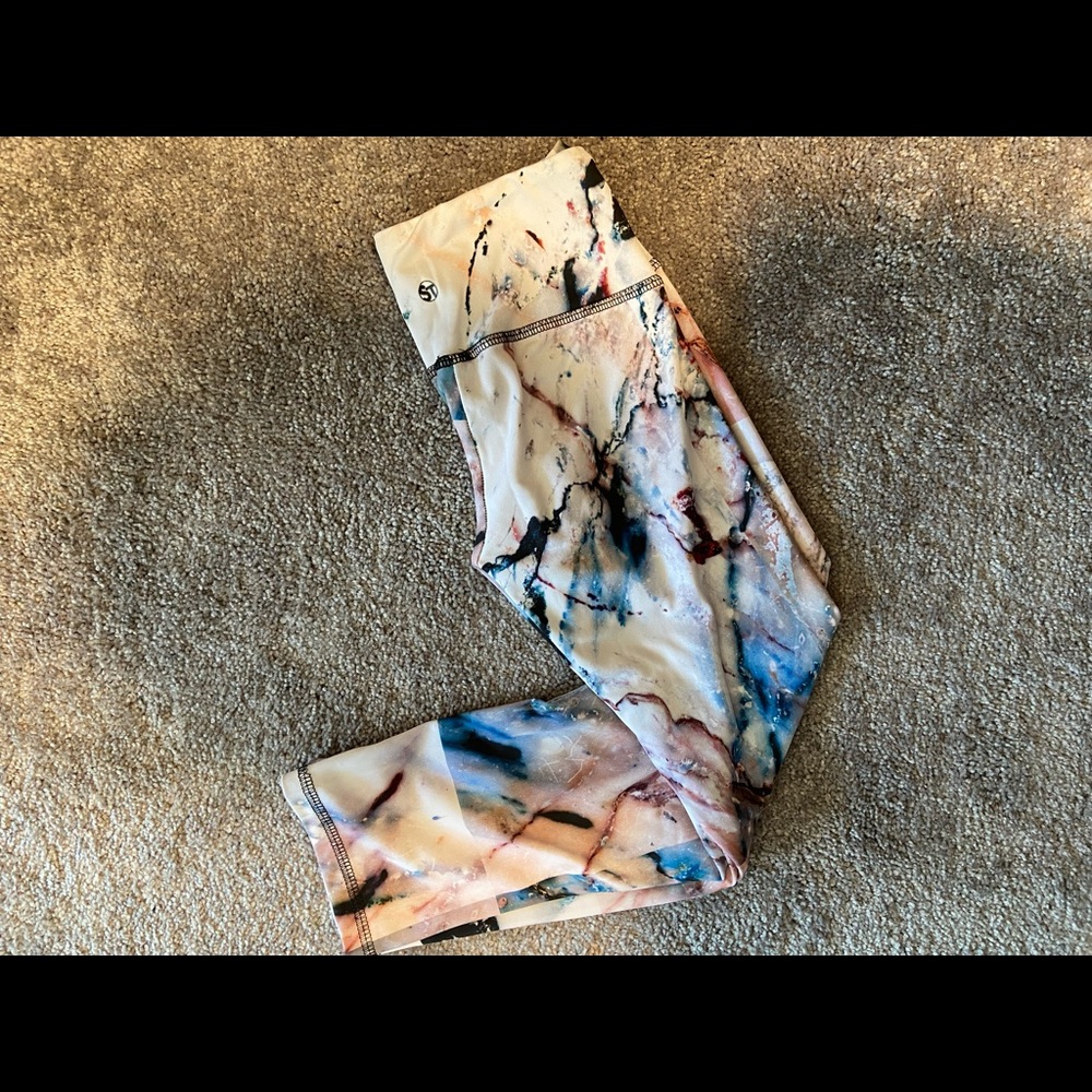 Marble workout legging